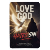# 5   God liefhebben zonde haten Magneet (Verticaal)