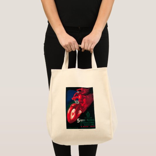 5 Gran Premio Internat l Motorcycle Poster Tote Bag (Voorkant (product))