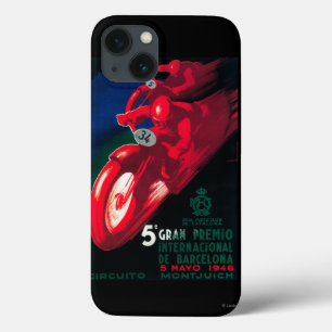 5 Gran Premio Internat'l Motorcycle Poster iPhone 13 Hoesje
