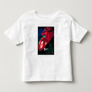 5 Gran Premio Internat'l Motorcycle Poster Kinder Shirts
