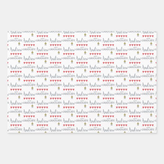 5 Hartbeoordeling Afstuderen Inpakpapier Vel (Voorkant 2)