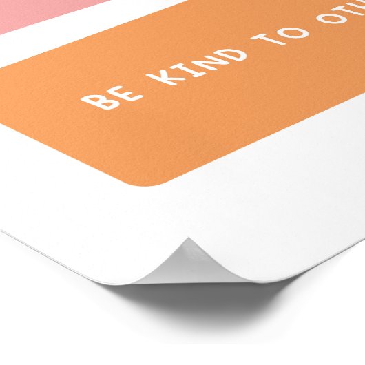 5 Healthy Habits Bright Classroom Poster (Hoek)