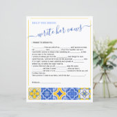 5 Help de bruid schrijven haar geloften Vrijgezell (Staand voorkant)