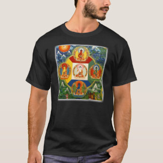 5 het T - shirt van Dhyani Buddhas