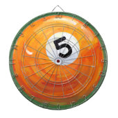 5-inch dartbord (Voorkant)