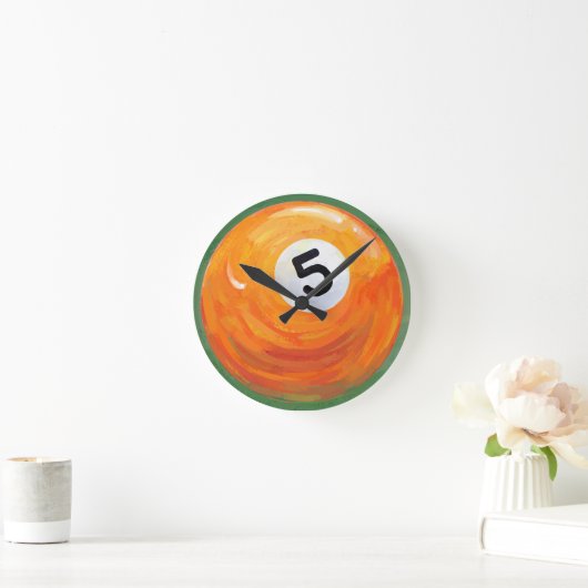 5-inch ronde klok (Huis)