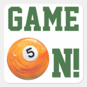 5-inch vierkante sticker (Voorkant)