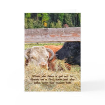 5-inch x7-inch gevouwen kaart || Eerste datum