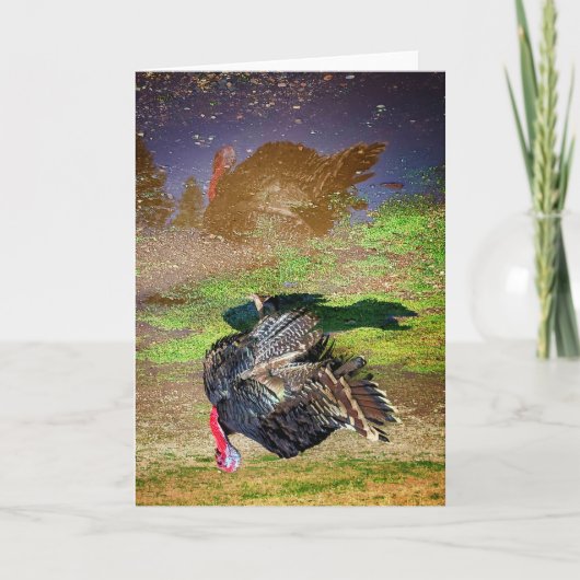 5-inch x7-inch gevouwen kaart || Thomas in de Pudd (Voorkant)