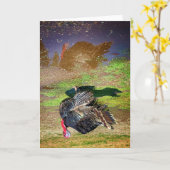 5-inch x7-inch gevouwen kaart || Thomas in de Pudd (Gele Bloem)