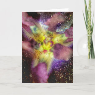 5-inch x7-inch gevouwen kaart    Tulip Supernova