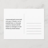 5 Insecten "Bedankt!" Briefkaart (Achterkant)