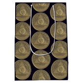 5 jaar AA Jubileum Coin Medium Cadeauzakje (Achterkant)