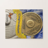 5 Jaar AA Jubileum Gefeliciteerd Serenity Legpuzzel (Horizontaal)