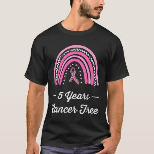 5 jaar Borstkanker Vrije overleving T-shirt
