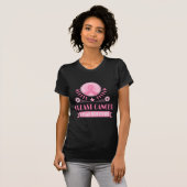 5 jaar Breast Cancer Survivor Gift Idee T-shirt (Voorkant volledig)