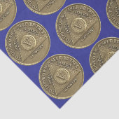 5 Jaar Herstel Jubileummunt Tissuepapier (Detail)