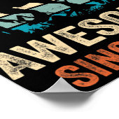 5 jaar Kinder jongen van 5 jaar Geweldige Poster (Hoek)