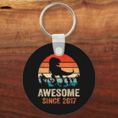 5 jaar Kinder jongen van 5 jaar Geweldige Sleutelhanger (Voorkant)