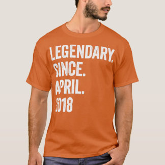 5 jaar Legendary sinds april 2018 5th Birthday1 T-shirt