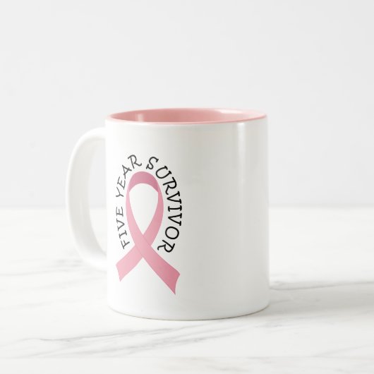 5 jaar Mok borstkanker overleving (Voorkant links)