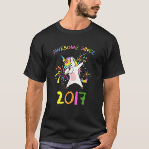 5 jaar oud 5 jaar Geweldige sinds 2017 Unicor T-shirt