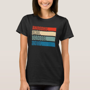 5 jaar oud 5 jaar Geweldige sinds oktober 2011 T-shirt