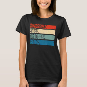 5 jaar oud 5 jaar Geweldige sinds oktober 2011 T-shirt