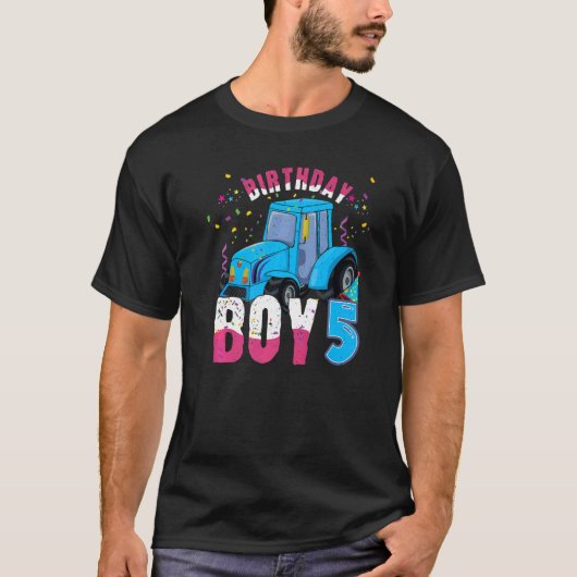 5 jaar oud Boerderij T T-shirt (Voorkant)