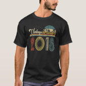 5 jaar oud geboren in 2018  vijfde geboortecyclus t-shirt (Voorkant)
