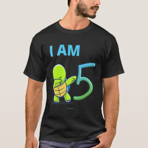 5 jaar oud voor schildpad t-shirt