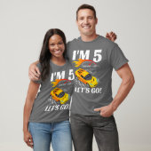 5 Jaar Oude 5e Racing RaceVerjaardag Party Boys Gi T-shirt (Unisex)