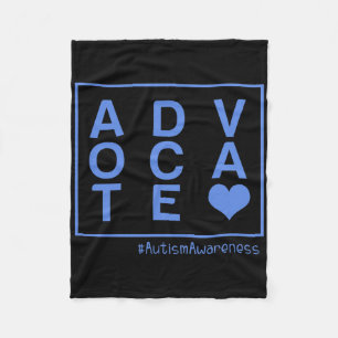 5 jaar oude Autistic Boy Girl Autism Aware Fleece Deken