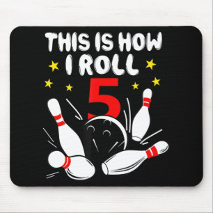 5 jaar oude Bowling Dit is hoe ik 5 jaar op de geb Muismat