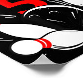 5 jaar oude Bowling Dit is hoe ik 5 jaar op de geb Poster (Hoek)