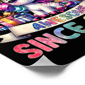 5 jaar oude eenhoorn geschenken voor meisjes 5e ve poster (Hoek)