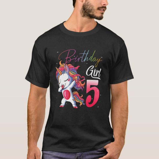 5 jaar oude geschenken 5e verjaardag Tiener doolho T-shirt (Voorkant)