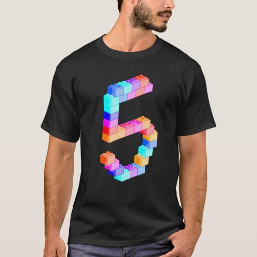 5 jaar oude jongens van 5 jaar oud t-shirt (Voorkant)