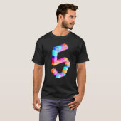 5 jaar oude jongens van 5 jaar oud t-shirt (Voorkant volledig)