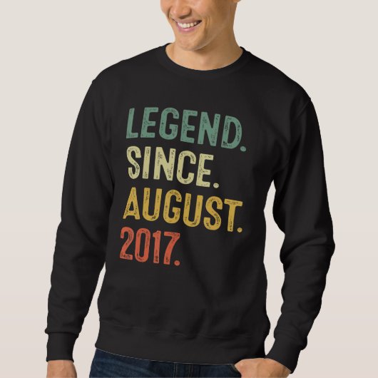 5 jaar oude legering sinds 5 augustus 2017 5e verj trui (Voorkant)