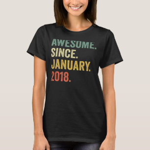5 jaar oude vijfde verjaardag jongen Geweldige sin T-shirt