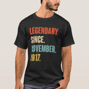5 jaar oude vijfde verjaardag Legendary sinds 2 no T-shirt