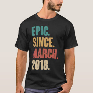 5 Jaar Oude Vintage 2018 Verjaardag 5e Decoratie M T-shirt