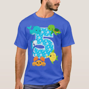 5 jaar oude Zee Aquarium Bi T-shirt