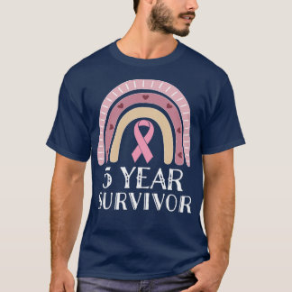 5 jaar overlevende t-shirt