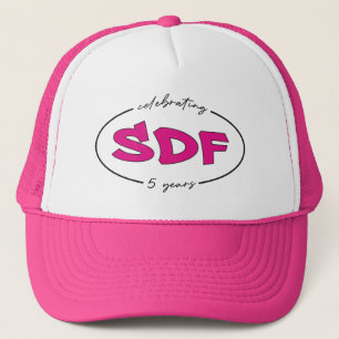 5 jaar SDF Jubileum Trucker Hat! Pet