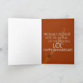 5 Jaar Trouwdag Kaart (Binnen)