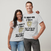 5 jaar werkwaardering Gift Funny Donut T-shirt (Unisex)