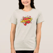 5-jarig jubileum Jubileum Tri-Blend Shirt (Voorkant)