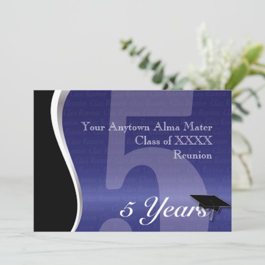  5-jarige vakbond kaart (Staand voorkant)